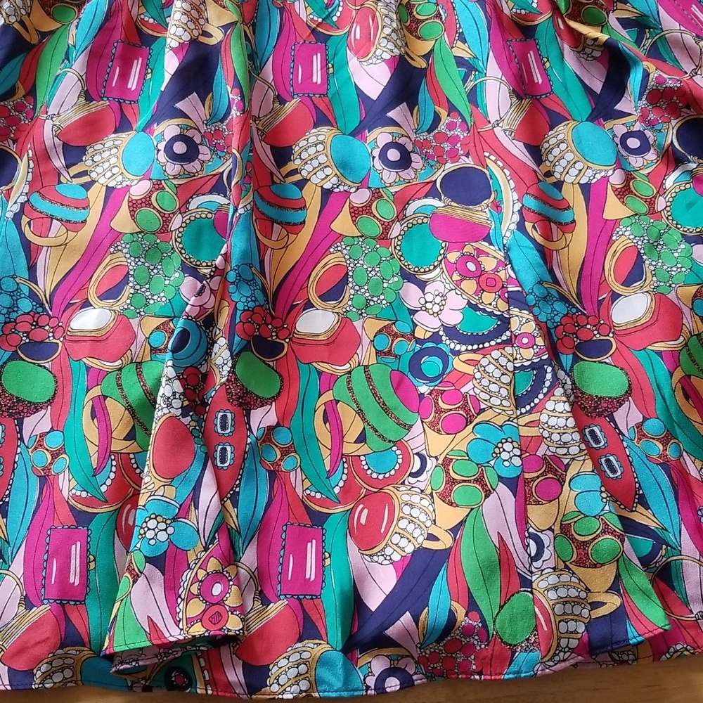 Lilly Pulitzer Silk Bling My Chimes Angie Dress Size 6 - Picture 3 of 15